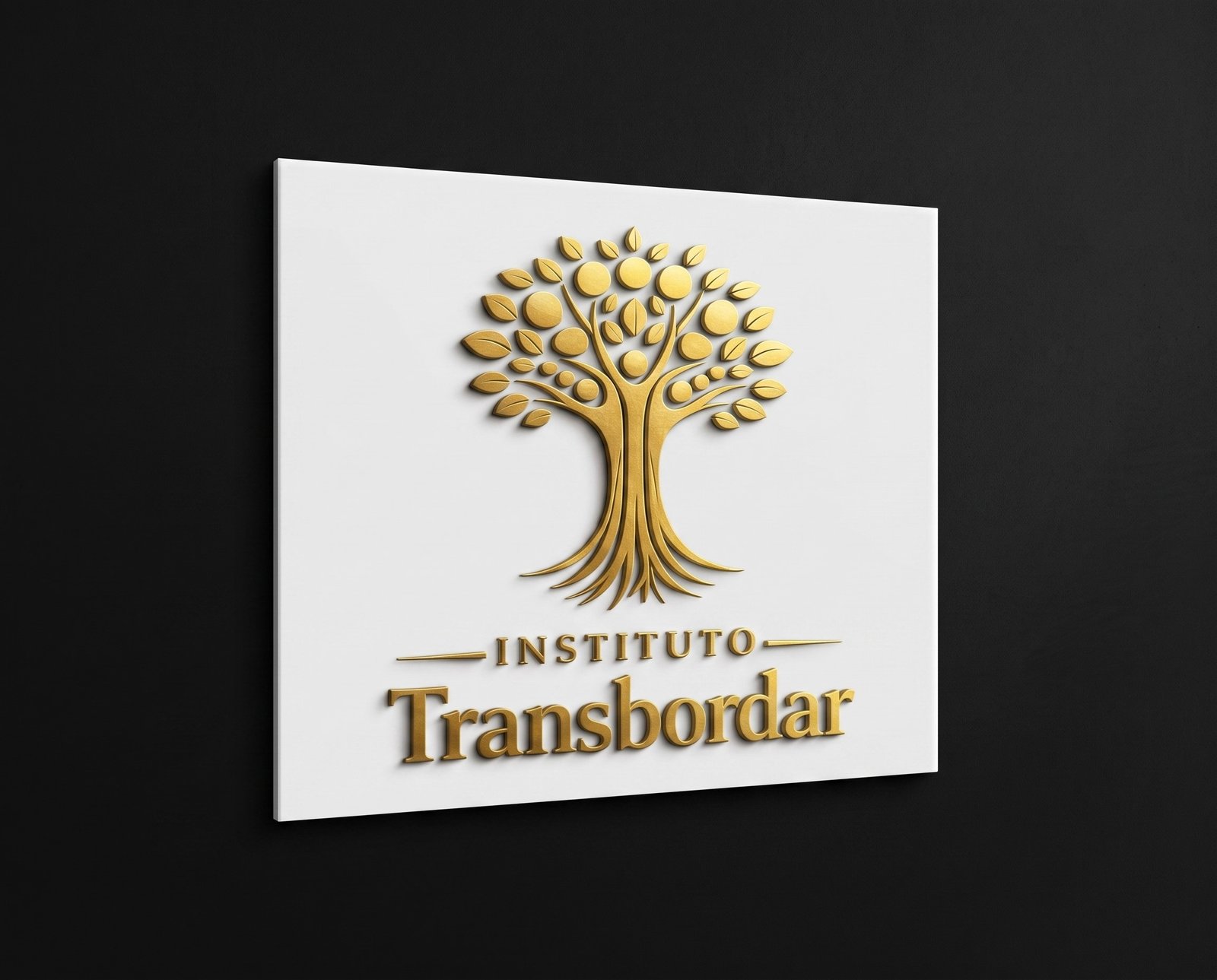 Placa Acrílico Instituto Transbordar